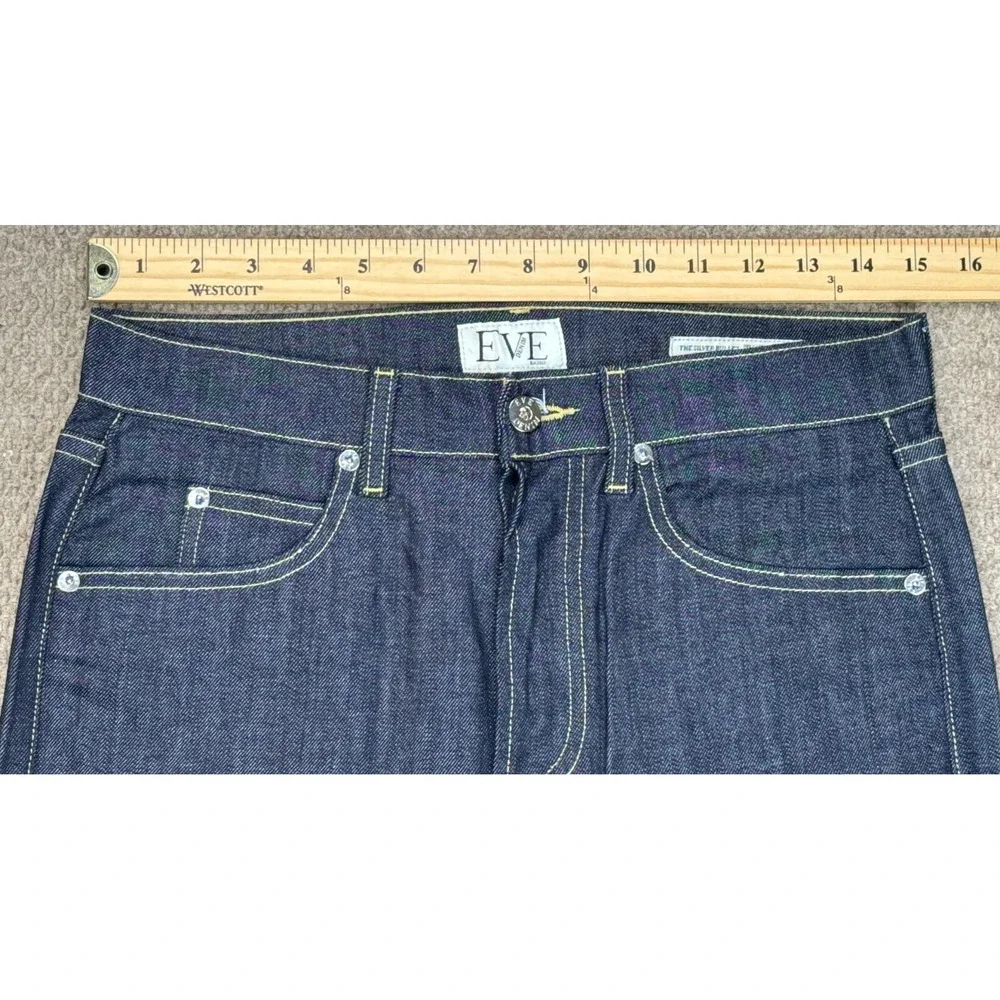 Eve Denim Women The‎ Silver Bullet Denim Jeans Made In USA Size 27